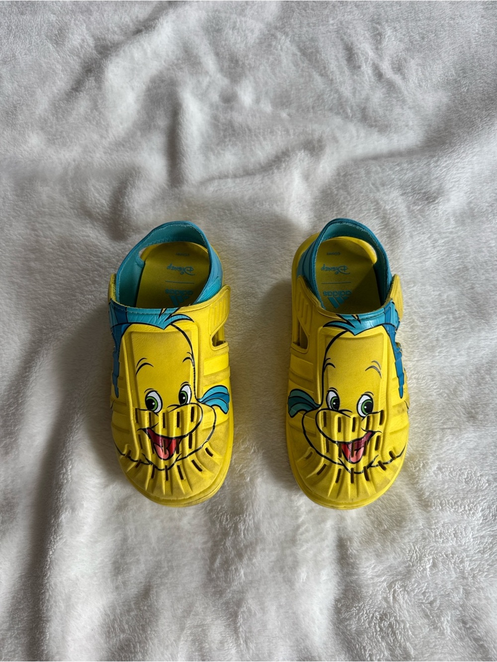 Like new adidas x Disney water Sandals